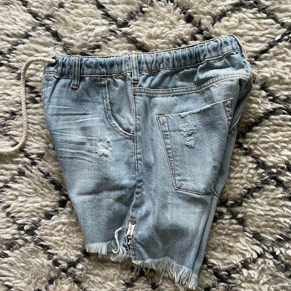 One Teaspoon Shabbie Denim shorts SZ XS - Picture 7 of 14